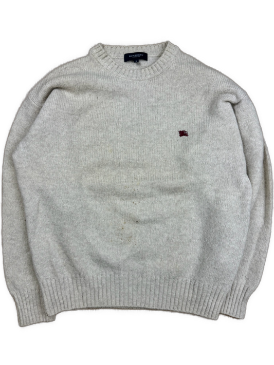 vintage Burberry knittedsweater {S}