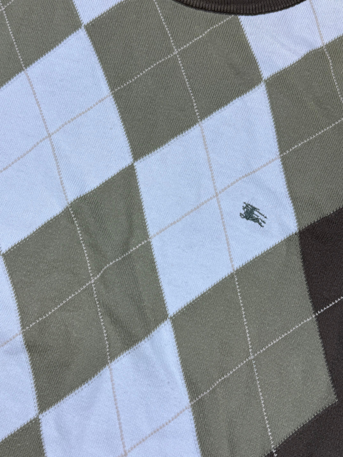 vintage Burberry knittedsweater {XL}