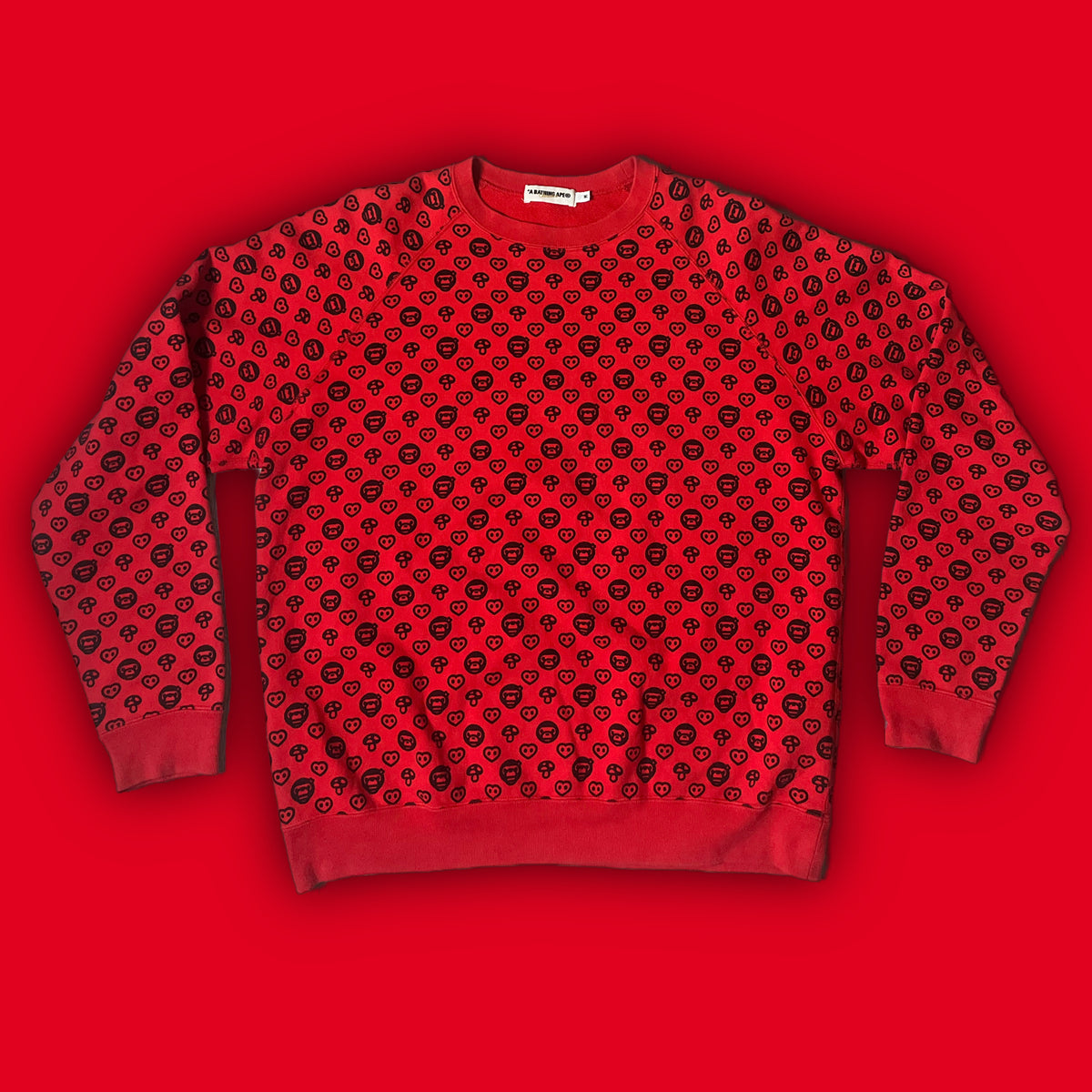 vintage BAPE a bathing ape sweater {M}
