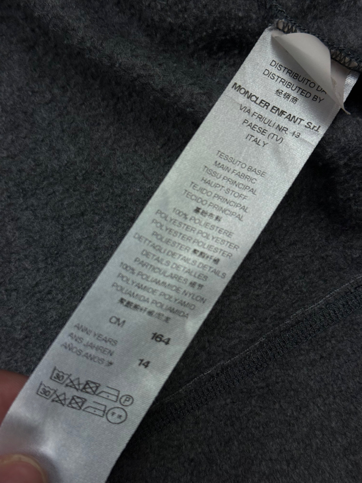 vintage Moncler fleecejacket