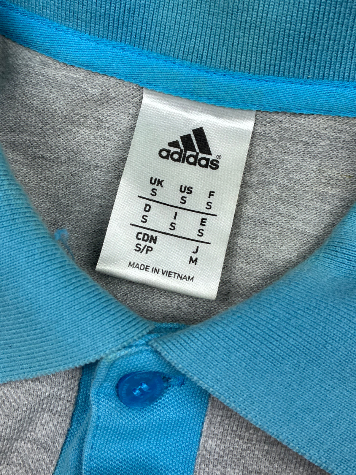 vintage Adidas Olympique Marseille polo {S}