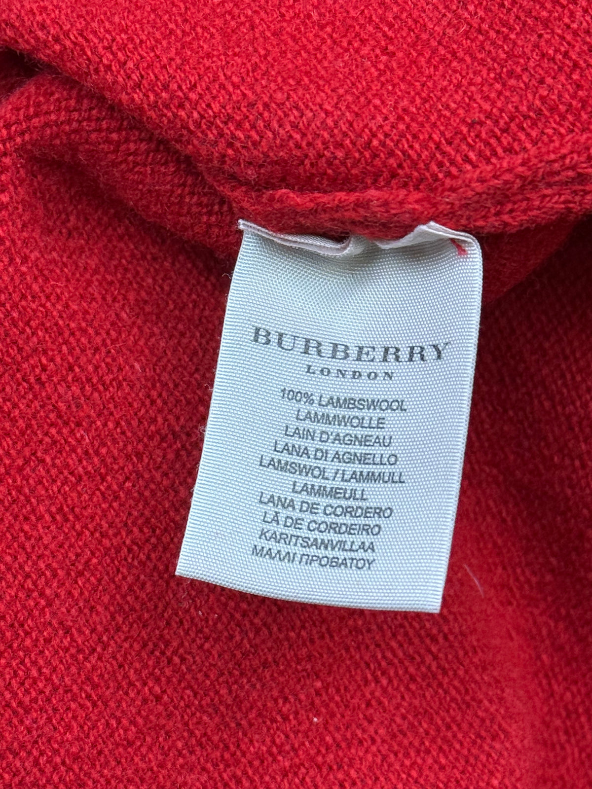 vintage Burberry knittedsweater {M}