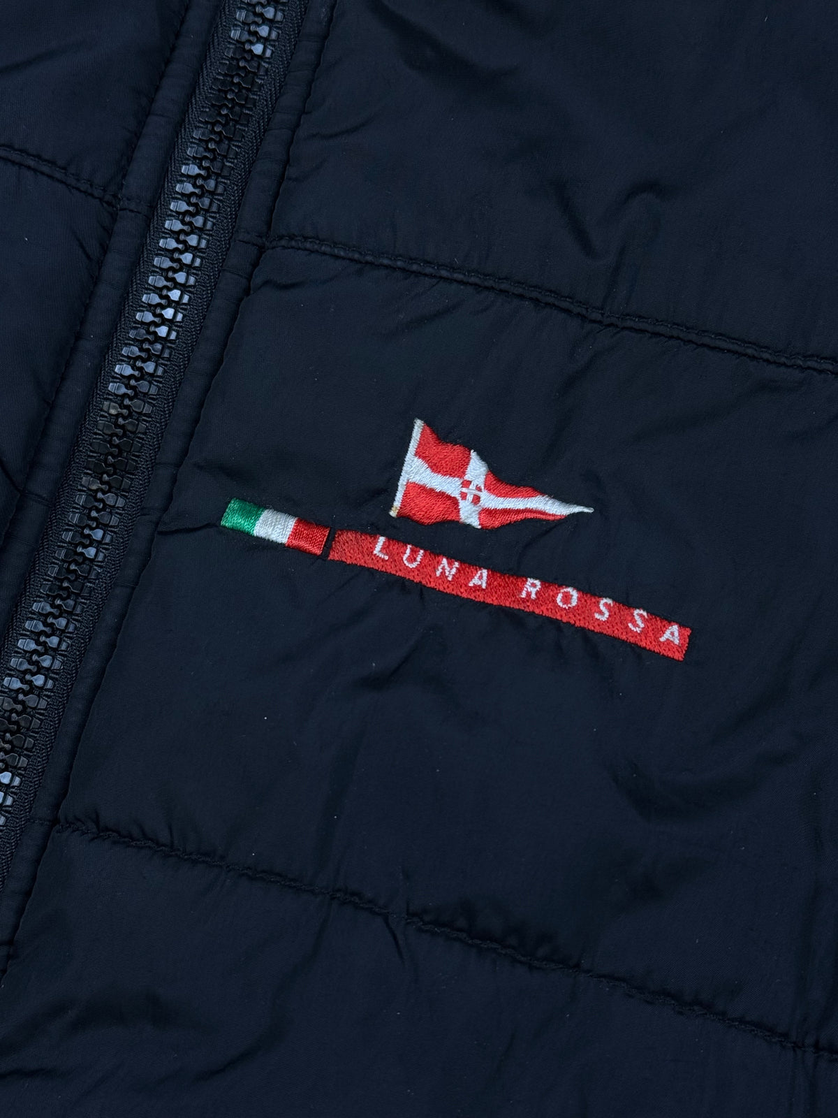 vintage Prada Luna Rossa vest {S}