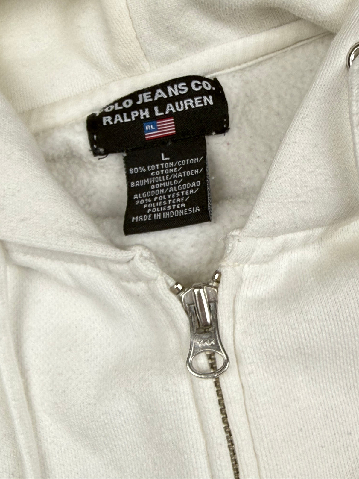 vintage Polo Ralph Lauren Jeans sweatjacket {L}