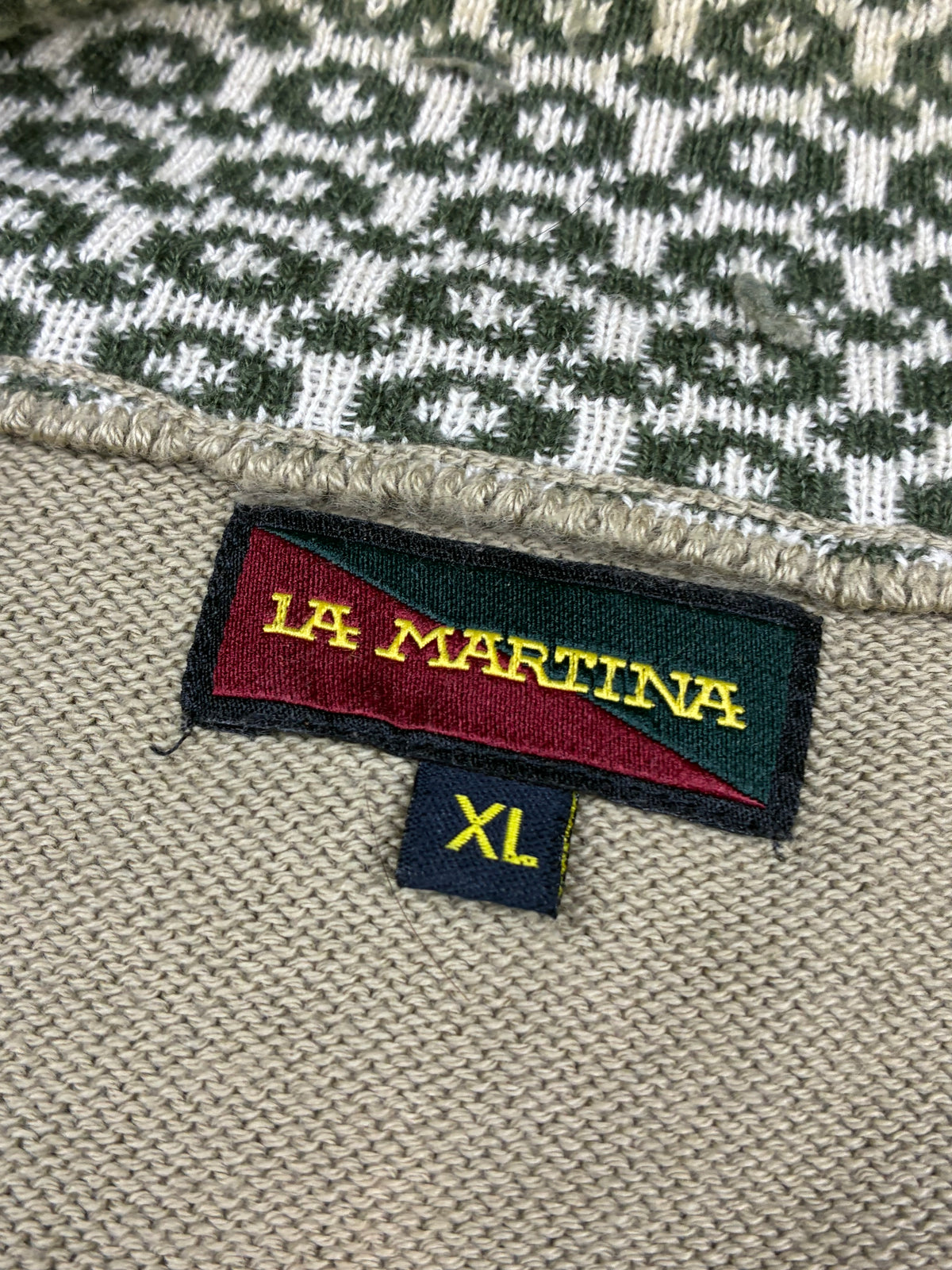 vintage La Martina sweatjacket {XL}