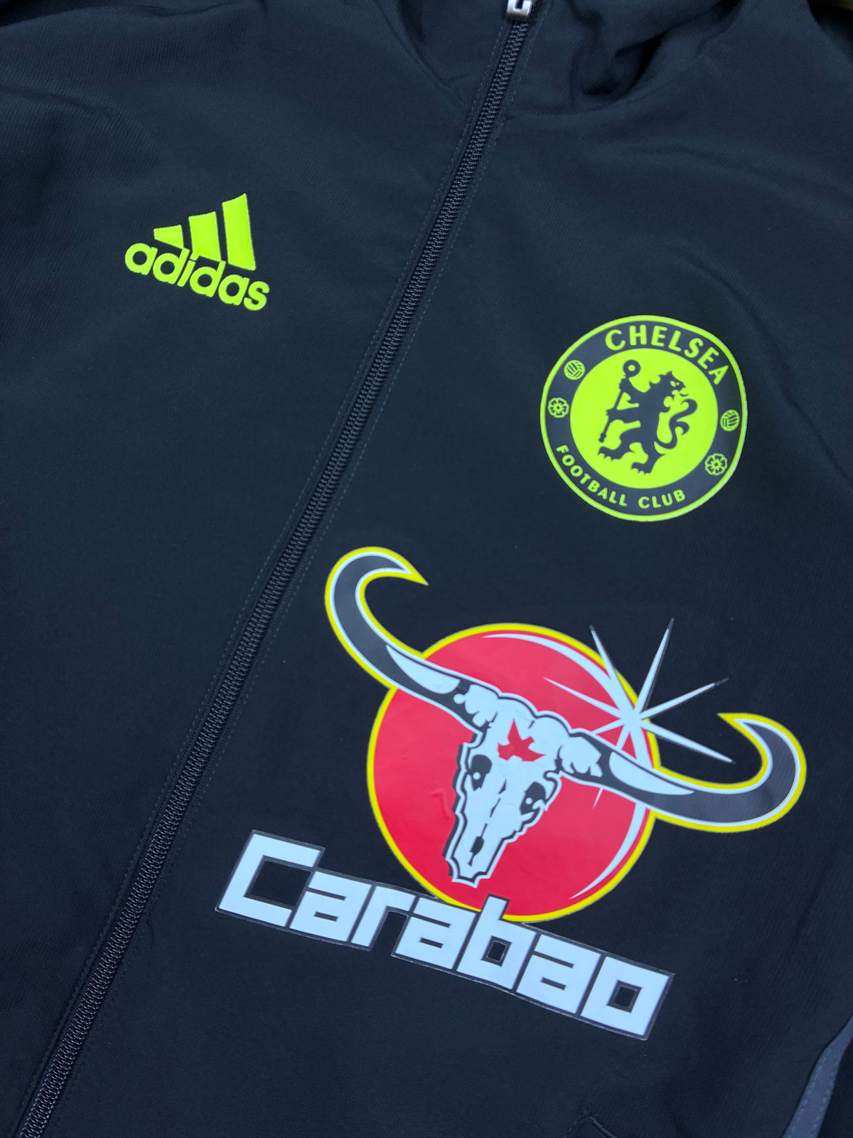 black Adidas Fc Chelsea windbreaker {S}