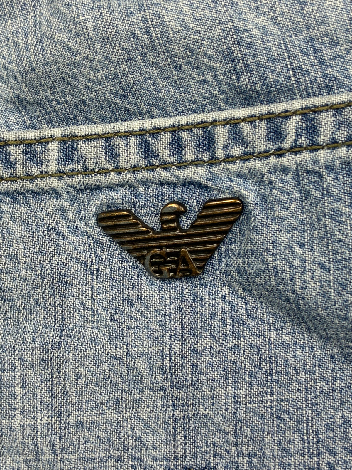 vintage Armani jeans {L}