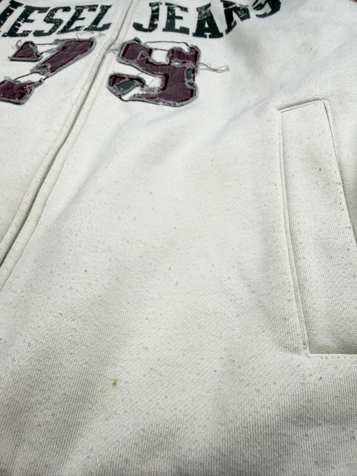 vintage Diesel Jeans sweatjacket {L}