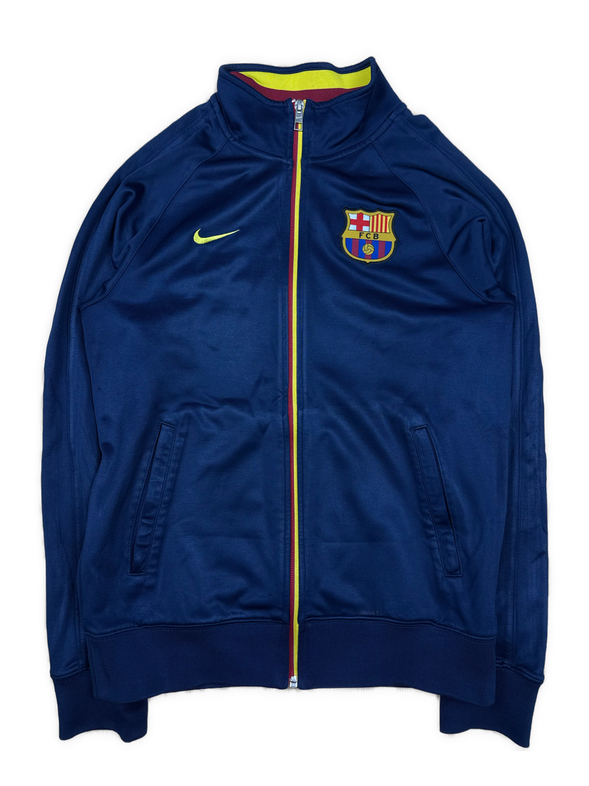 vintage Nike Fc Barcelona trackjacket {S}