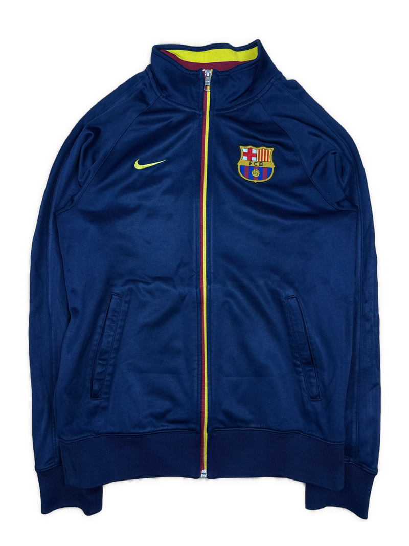 vintage Nike Fc Barcelona trackjacket {S}