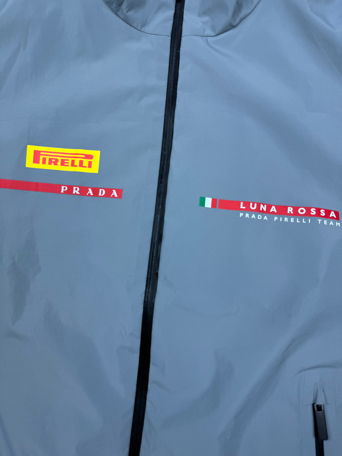 grey Prada Luna Rossa vest {XL}