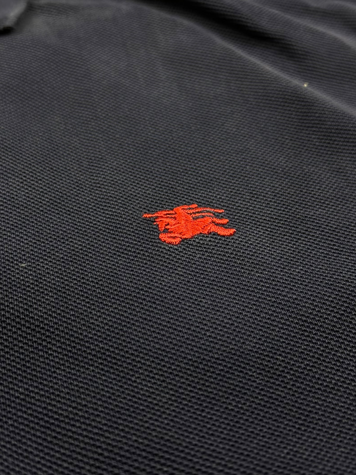 vintage navyblue Burberry polo {XL}
