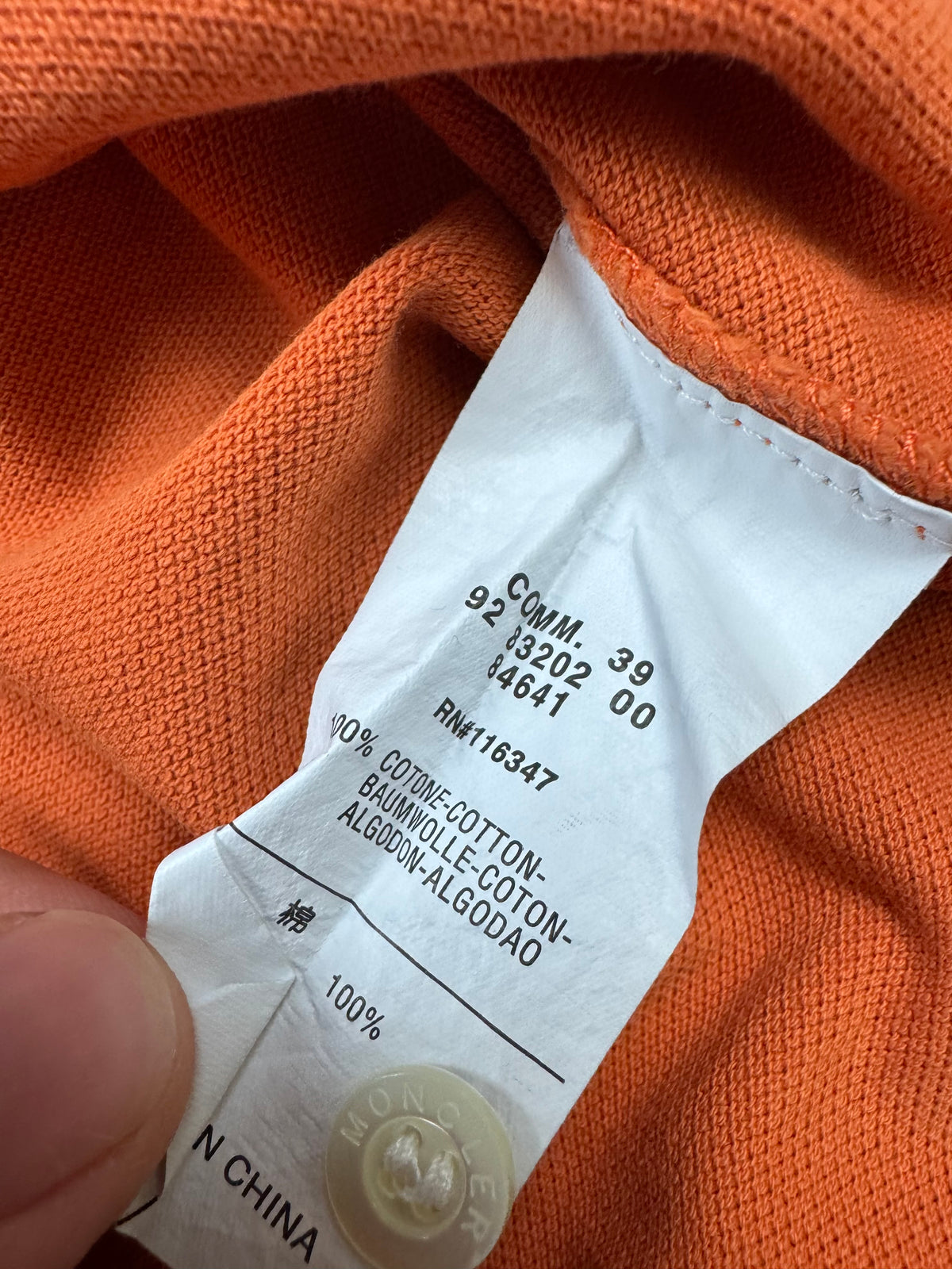vintage Moncler polo {L}
