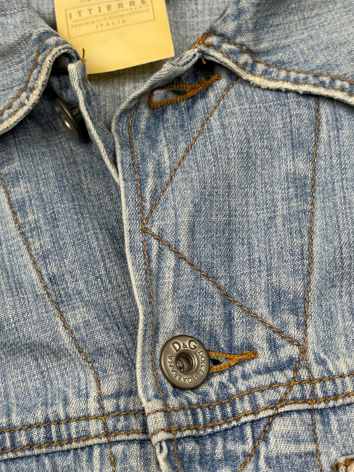 vintage Dolce & Gabbana jeansjacket {S}