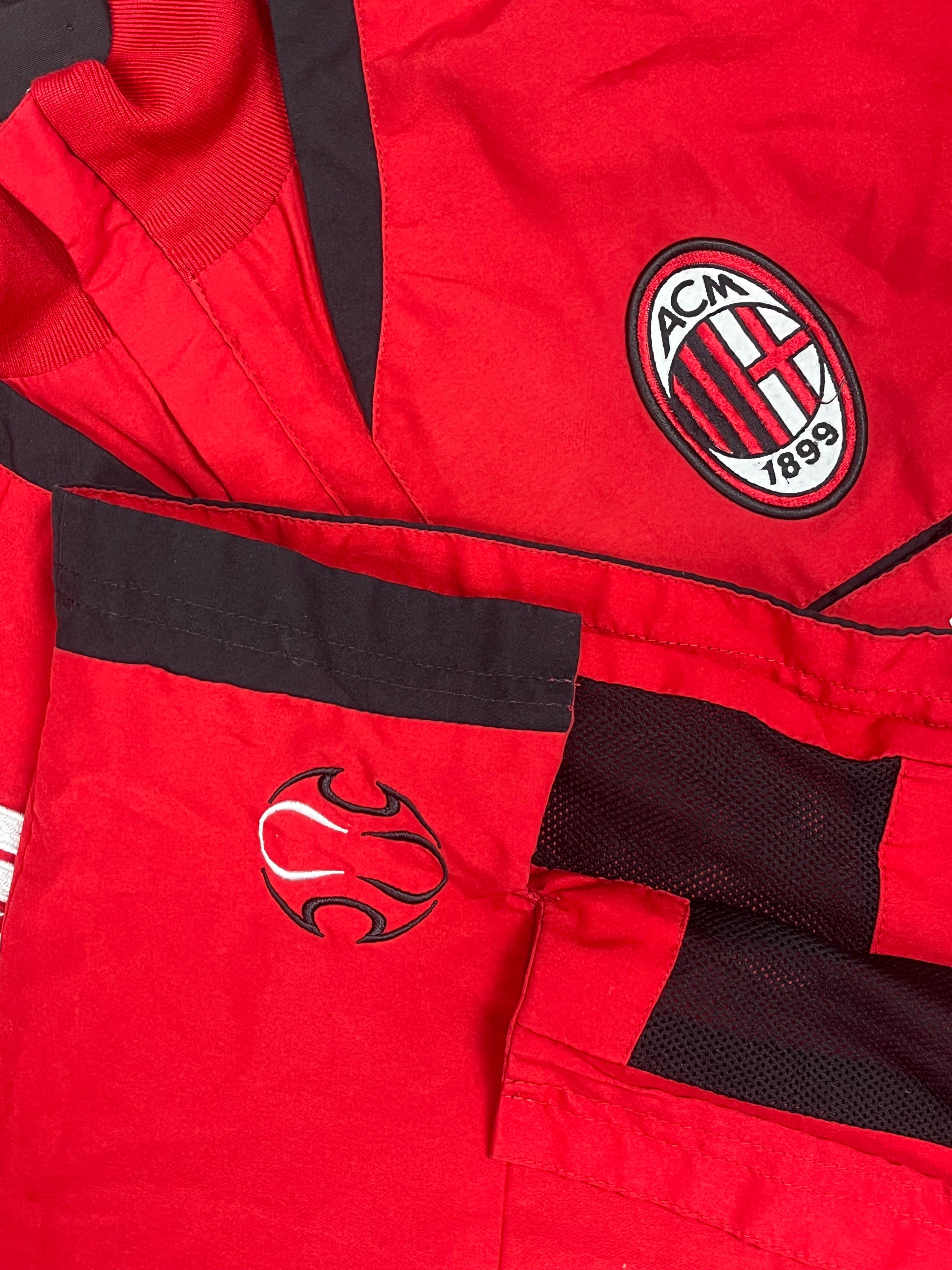 vintage Adidas Ac Milan windbreaker {L}