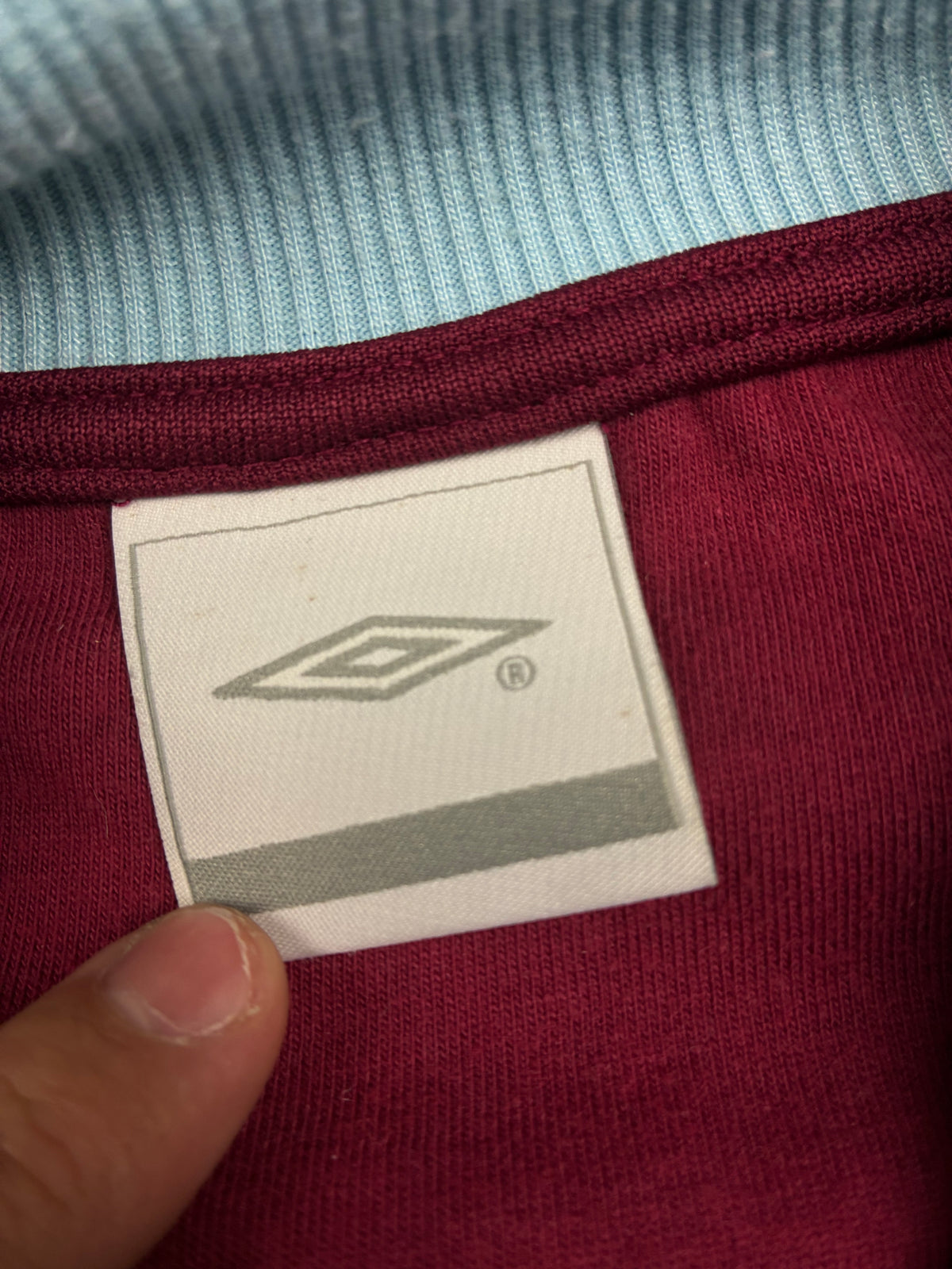 vintage Umbro Aston Villa trackjacket {S}
