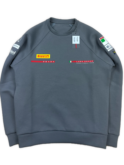 grey Prada Luna Rossa sweater DSWT