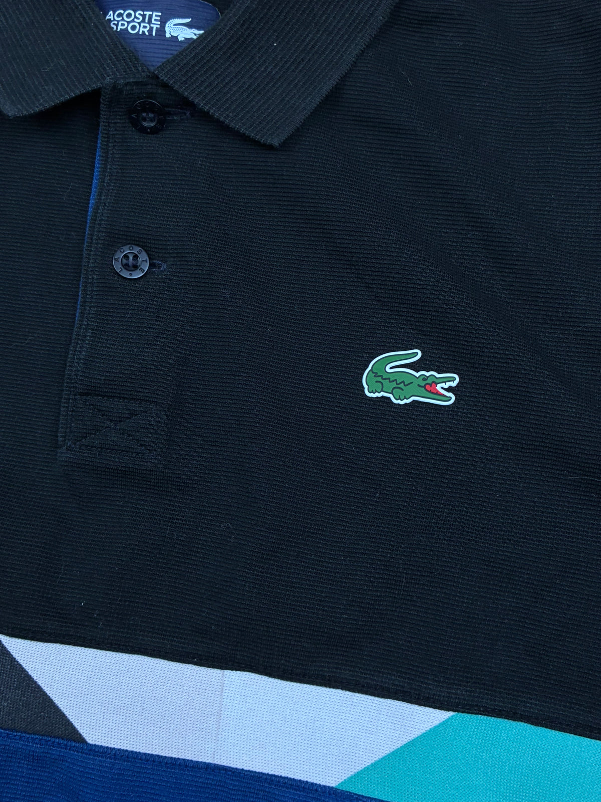 navyblue Lacoste polo {S}
