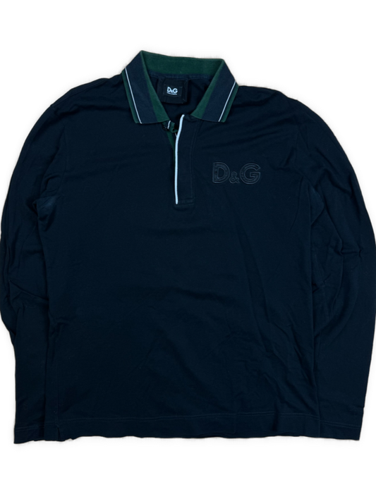 vintage Dolce & Gabbana polo long {S}