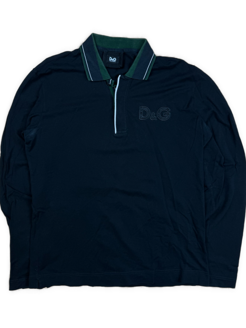 vintage Dolce & Gabbana polo long {S}