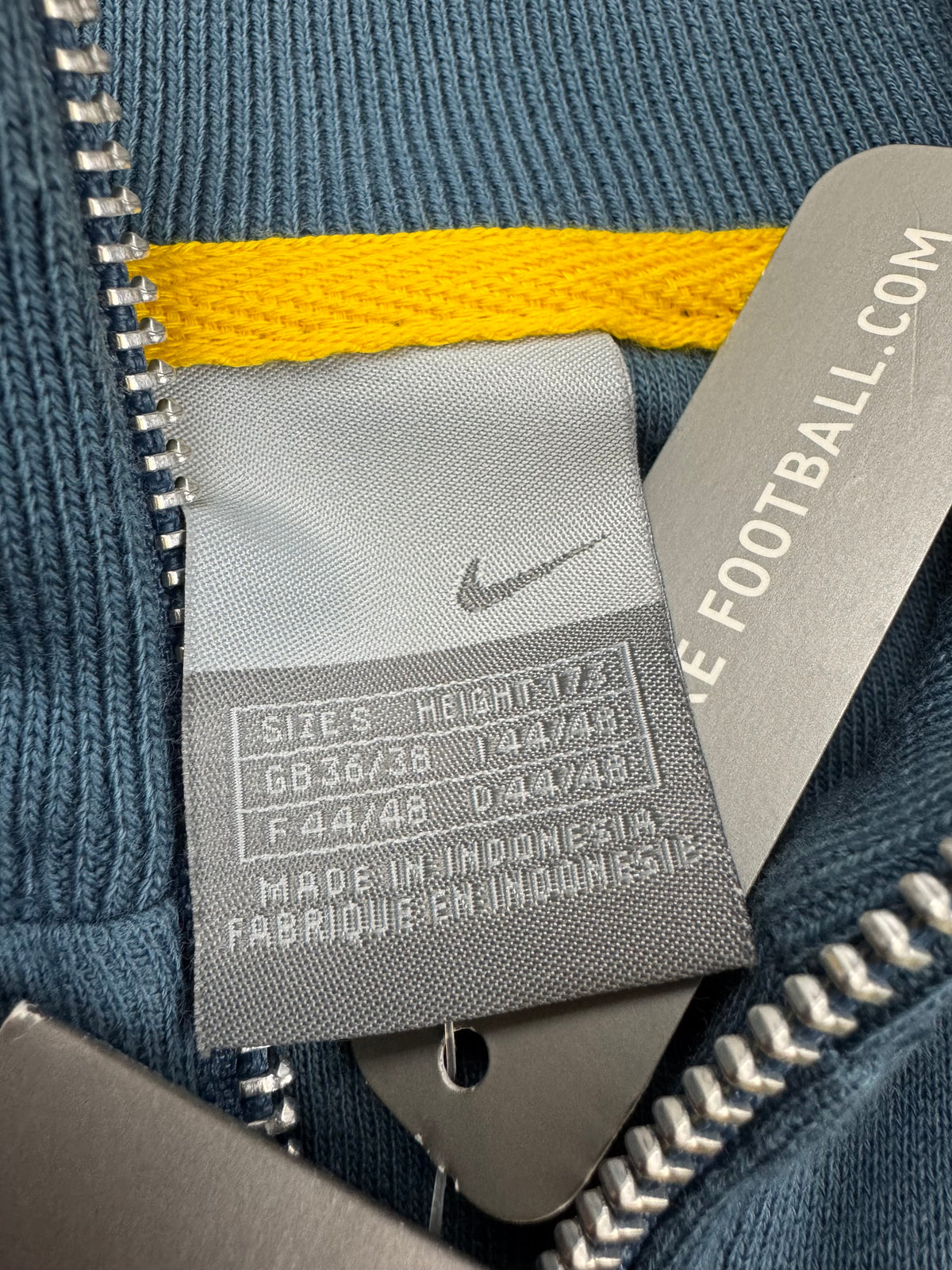 vintage Nike Boca Juniors sweatjacket DSWT {S}