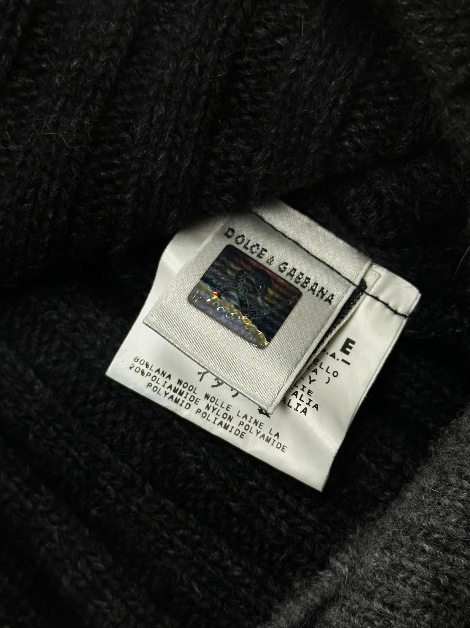 vintage Dolce & Gabbana knittedsweater {S}