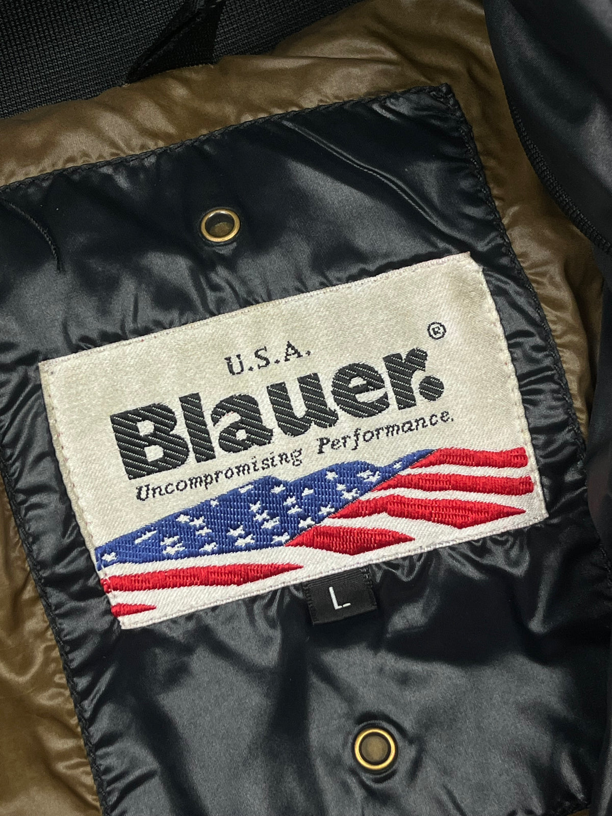 vintage Blauer winterjacket {L}