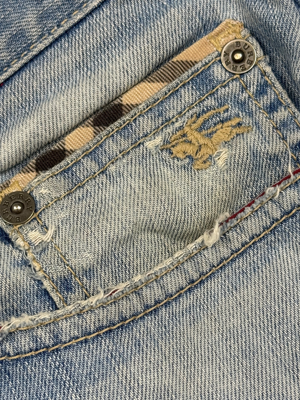 vintage Burberry jeans