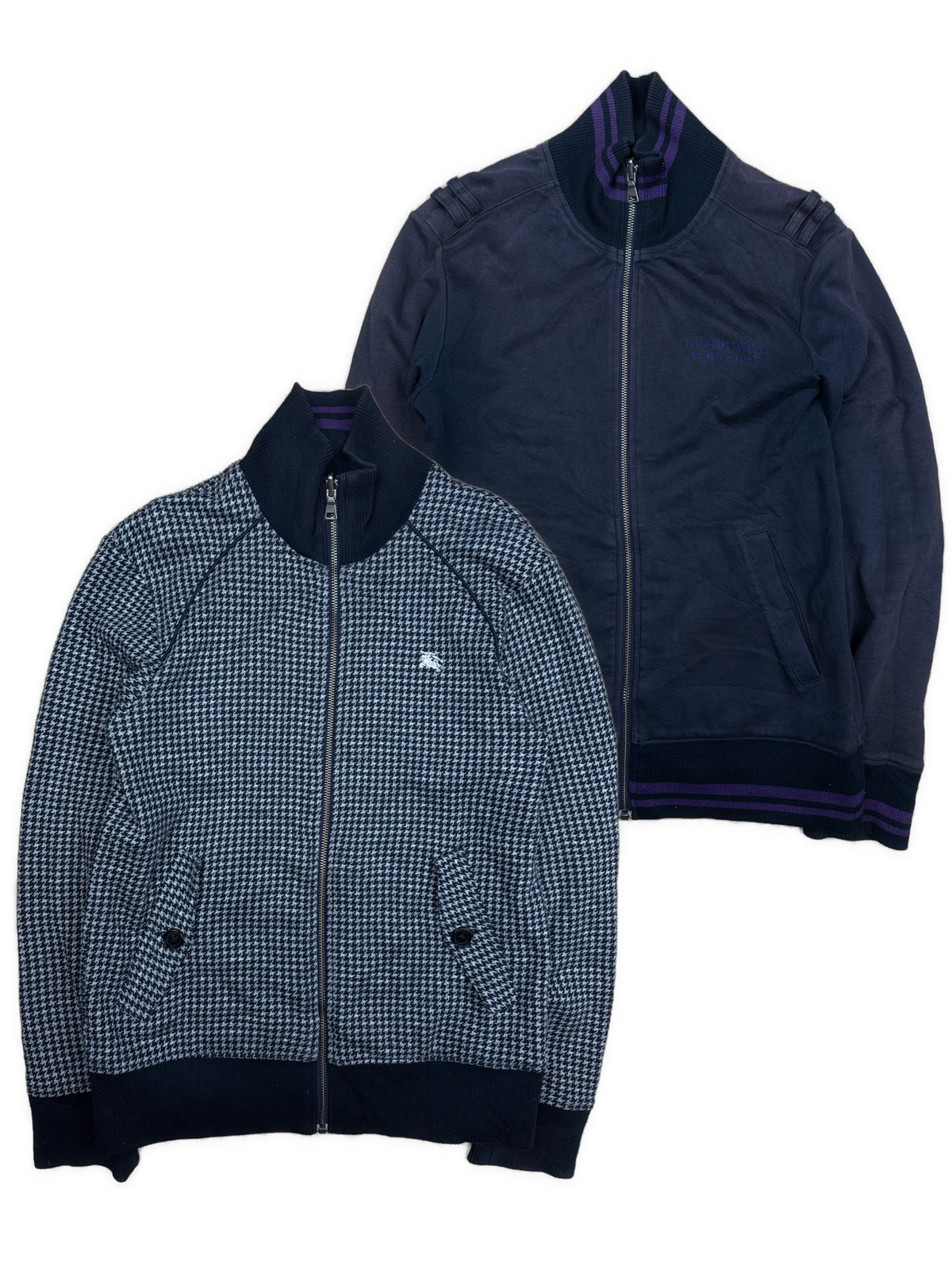 vintage Burberry Black Label sweatjacket {S}