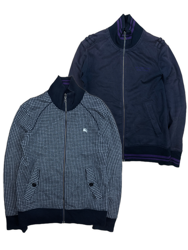 vintage Burberry Black Label sweatjacket {S}