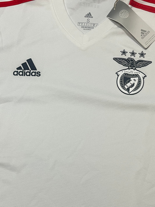 white Adidas SL Benfica 2021-2022 away jersey DSWT {S}