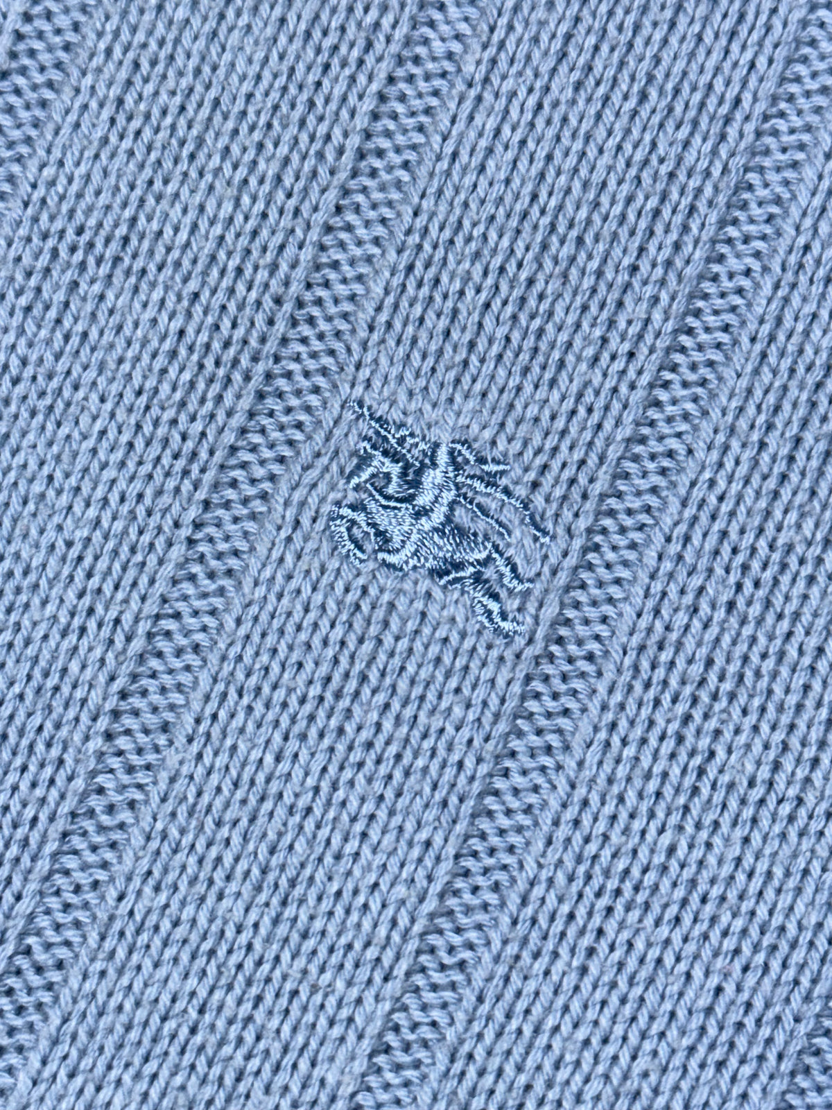 vintage babyblue Burberry sweatjacket {XL}