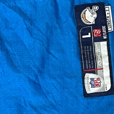 vintage Reebok CHARGERS CASTILLO93 Americanfootball jersey NFL {XL}