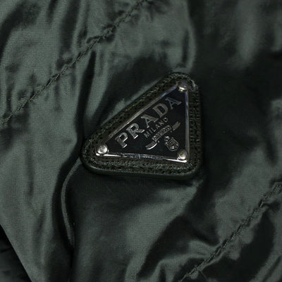 dark green Prada pufferjacket {XS}