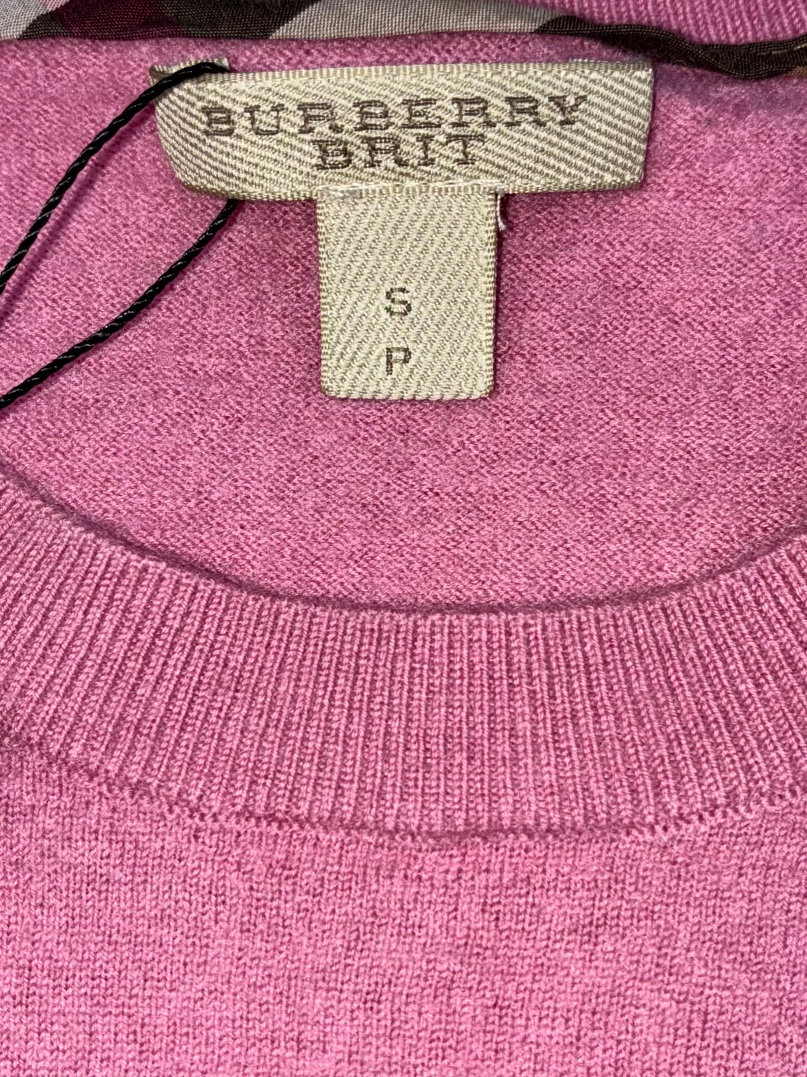 vintage Burberry knittedsweater {S}