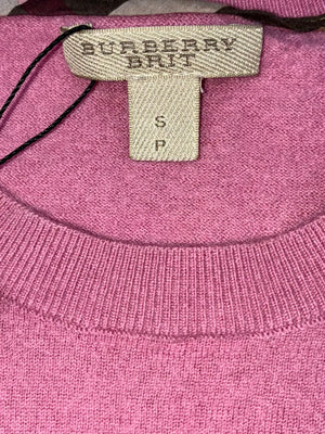 vintage Burberry knittedsweater {S}
