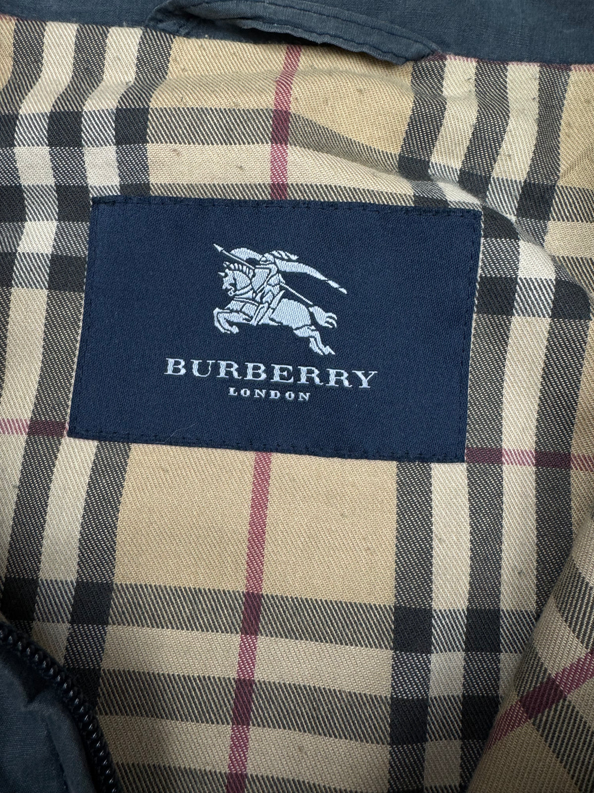 vintage Burberry harrington jacket {XL}
