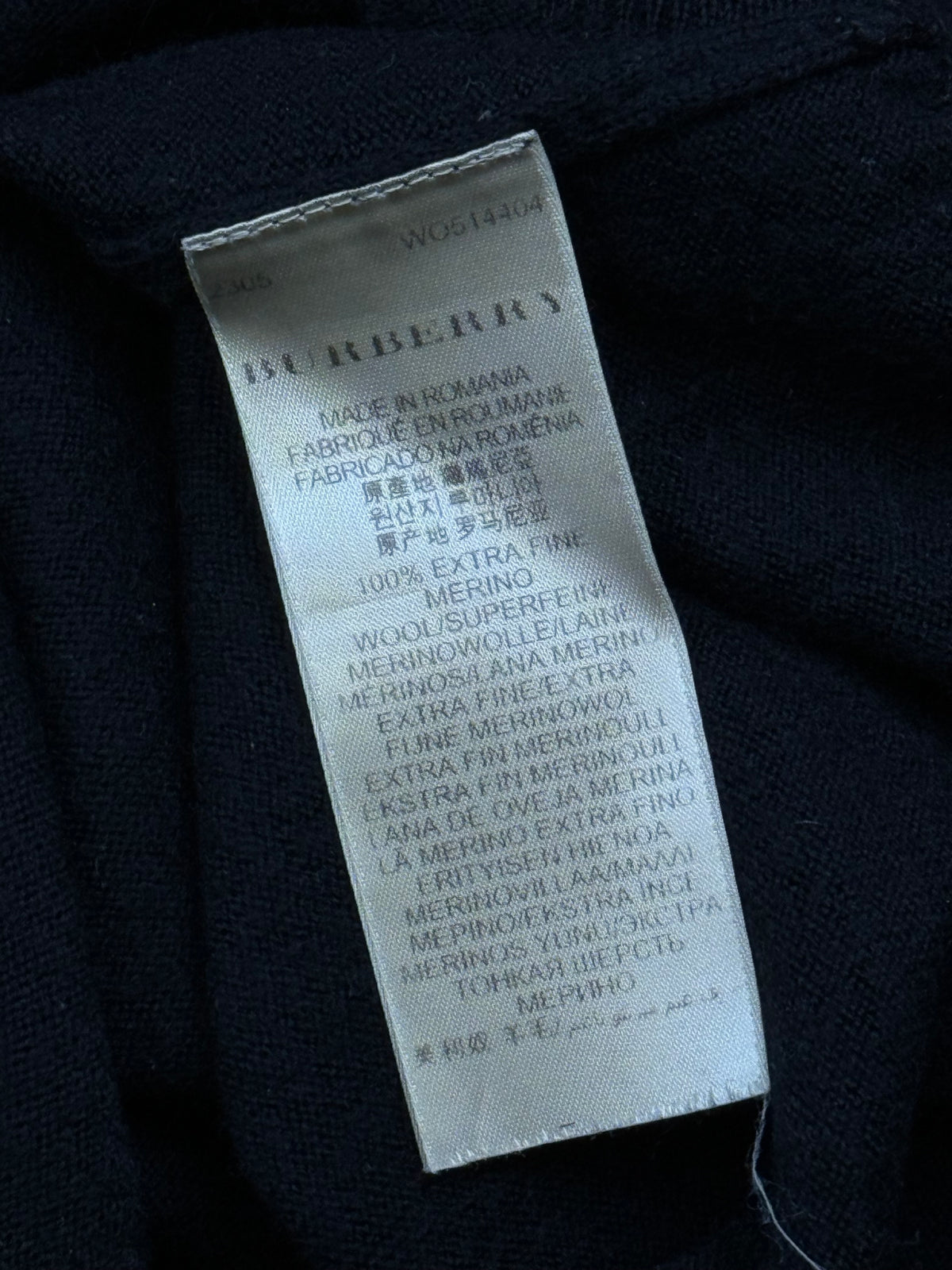 vintage Burberry knittedsweater