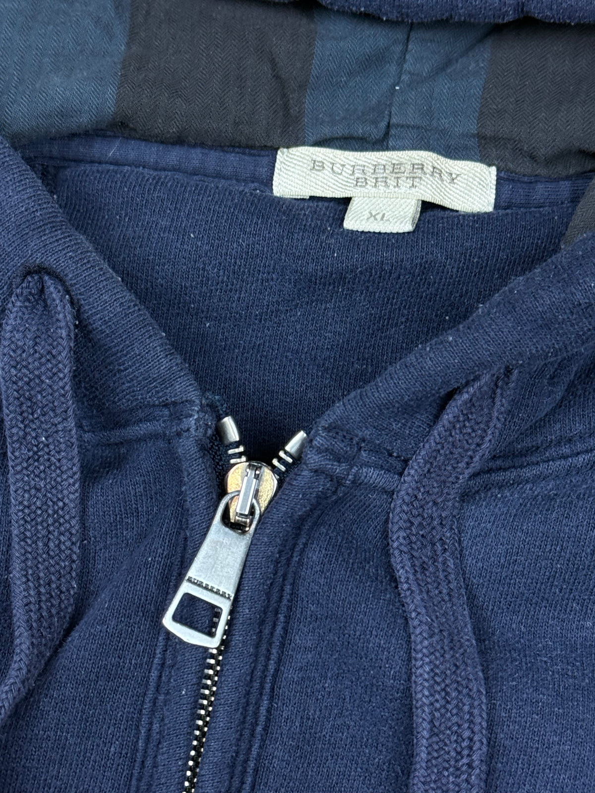 vintage Burberry sweatjacket
