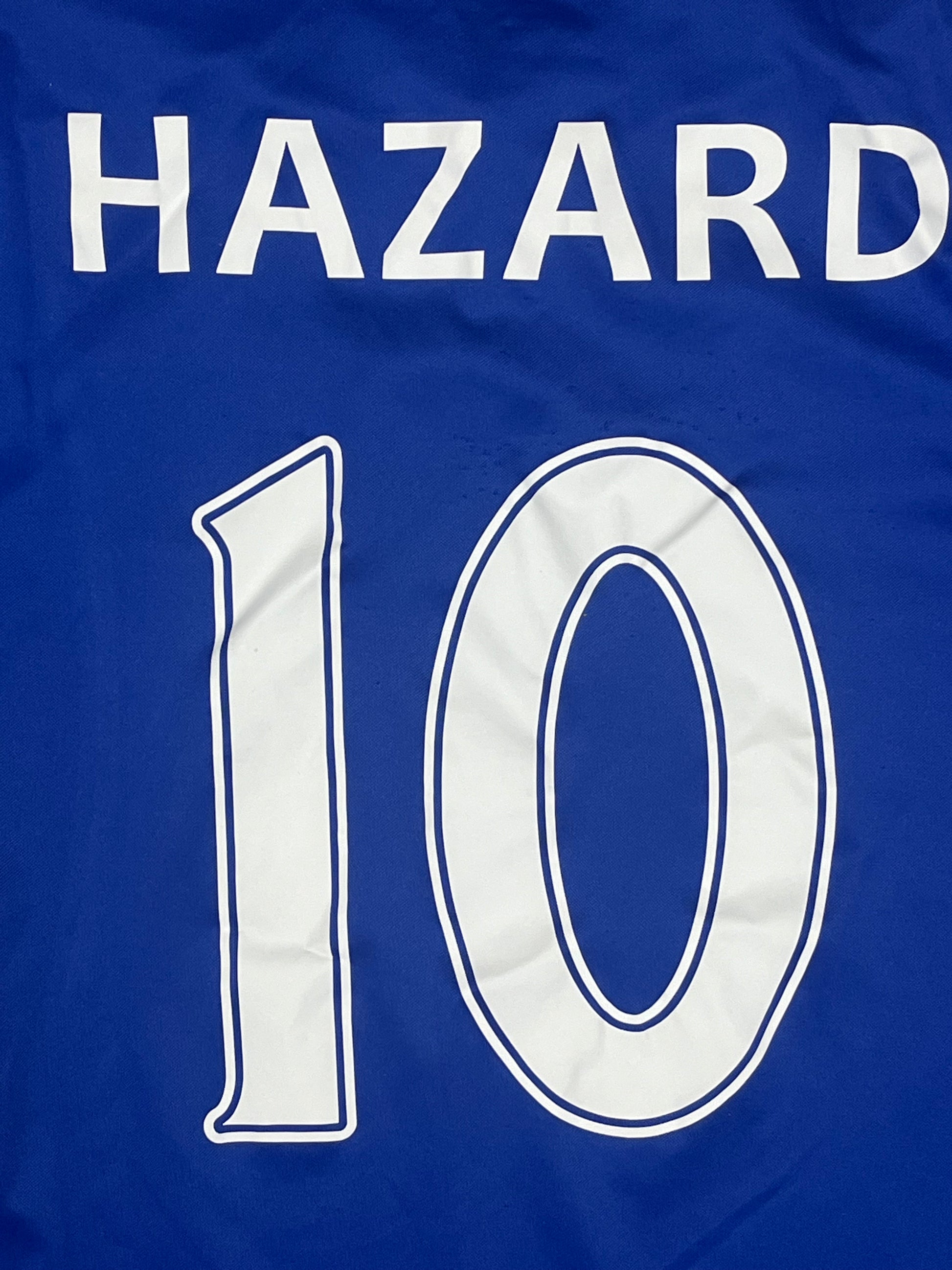 vintage Adidas Fc Chelsea HAZARD10 2015-2016 home jersey {XS}