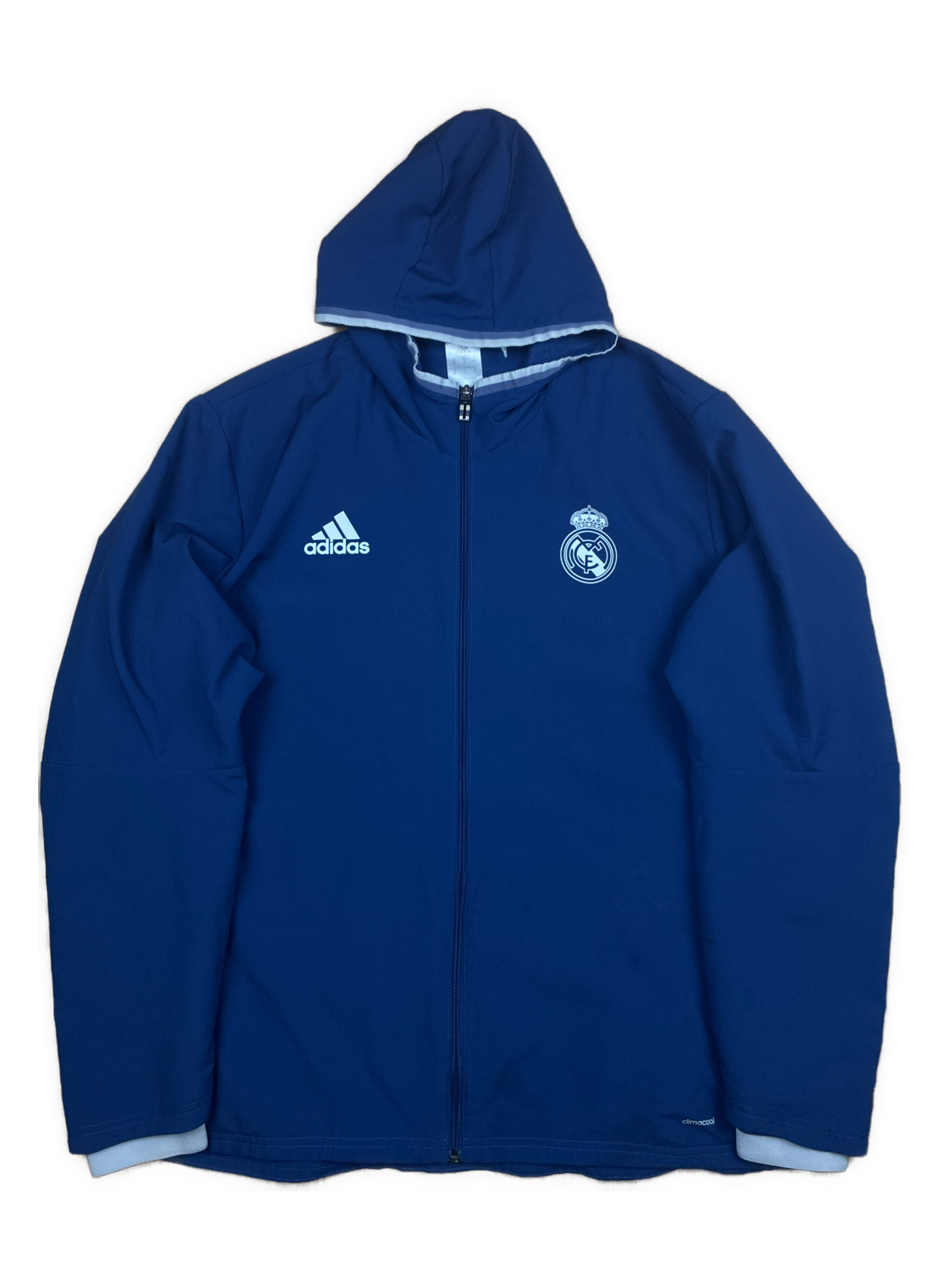 vintage Adidas Real Madrid windbreaker {XL}