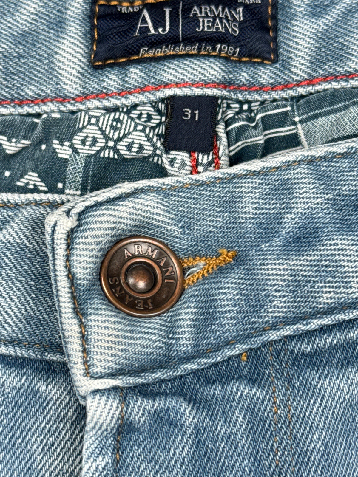 vintage Armani jeans
