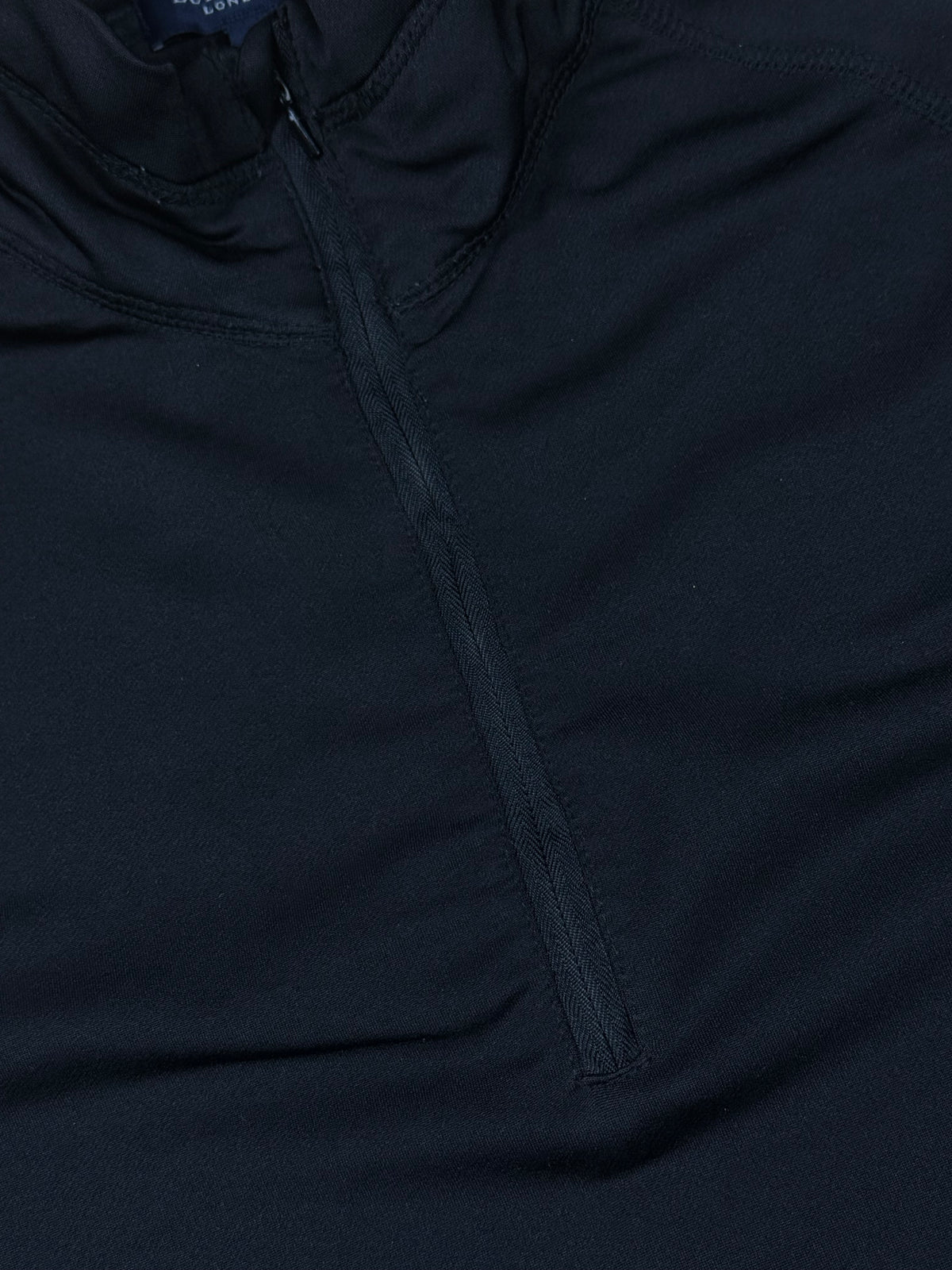 vintage Burberry quarterzip {L}