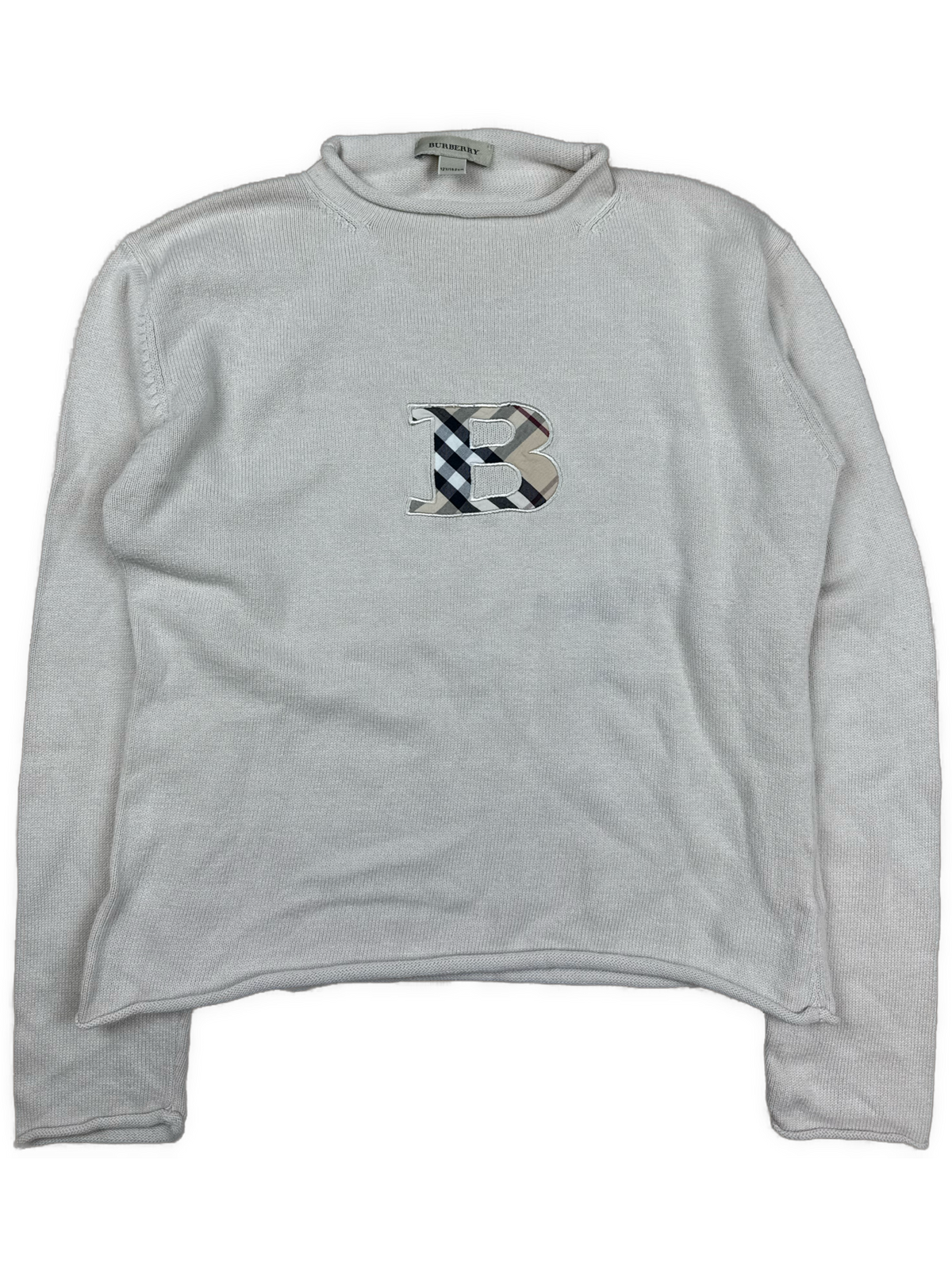 vintage Burberry knittedsweater {XS}