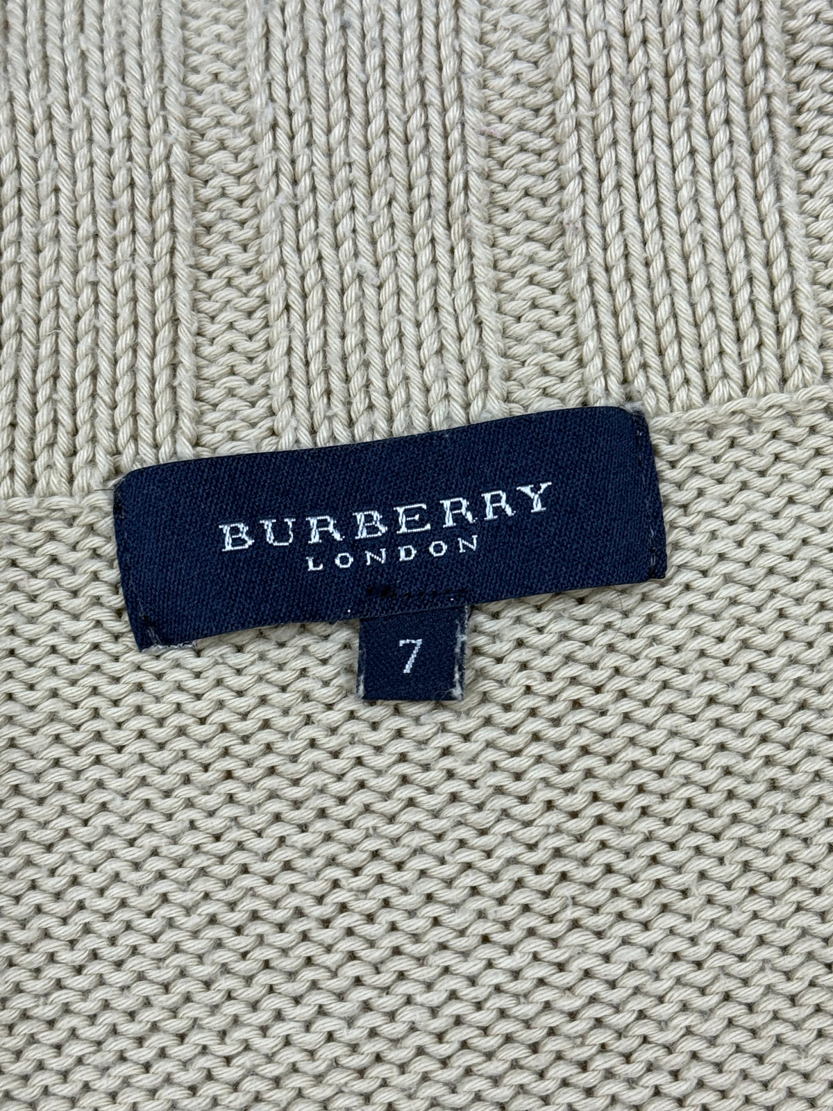 vintage Burberry quarterzip {XL}