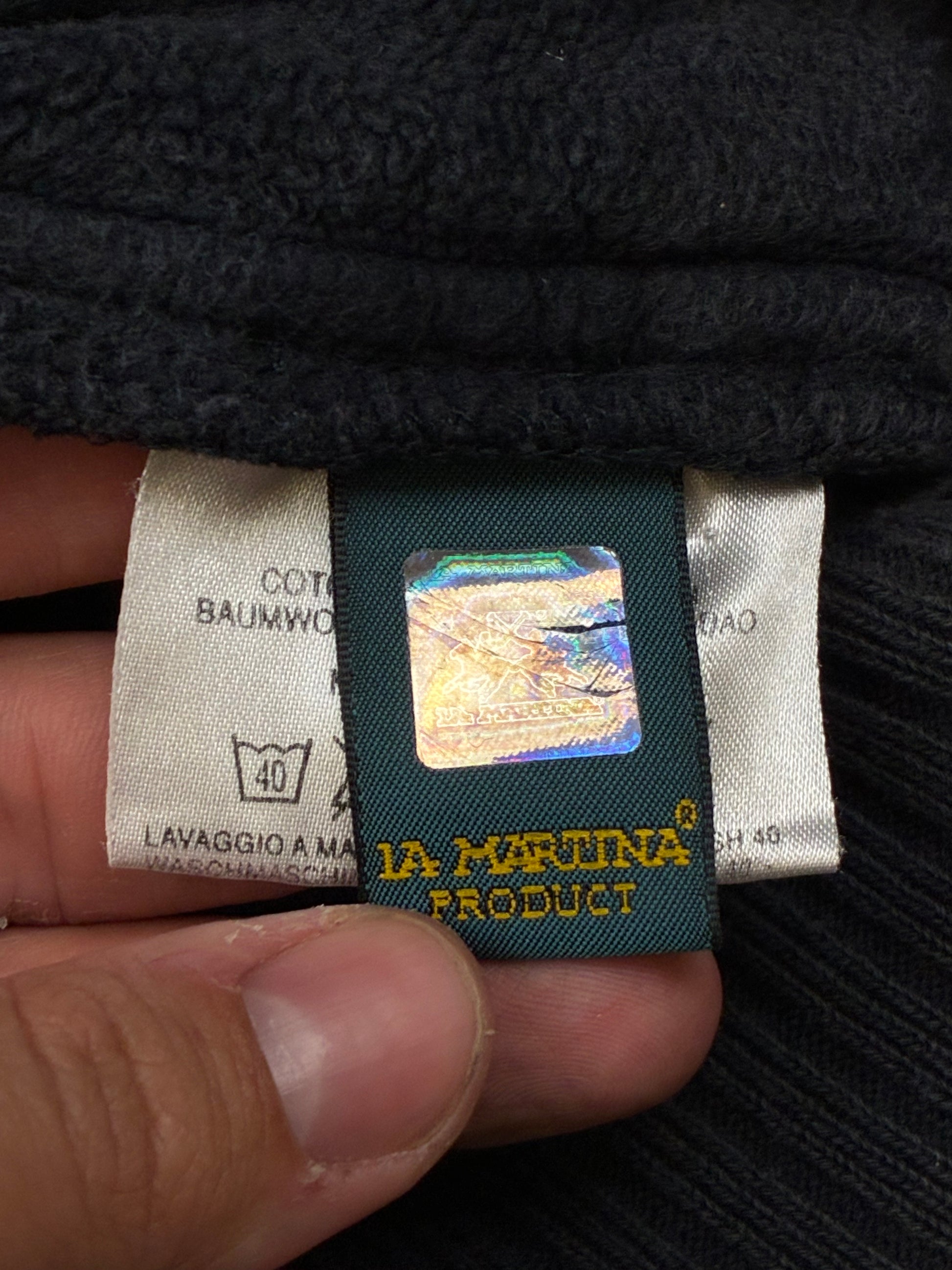 vintage La Martina sweatjacket {S}
