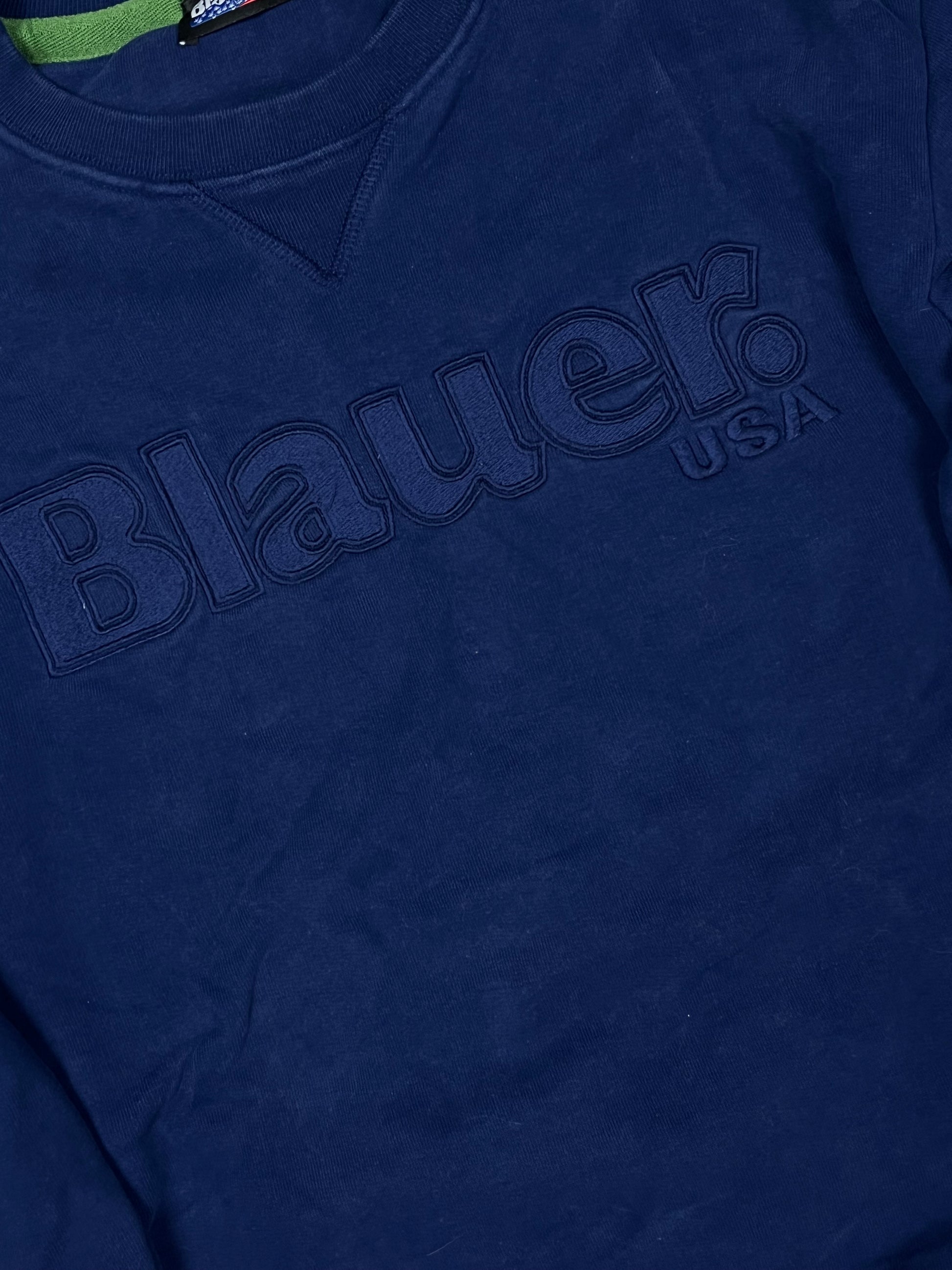 vintage Blauer sweater {L}