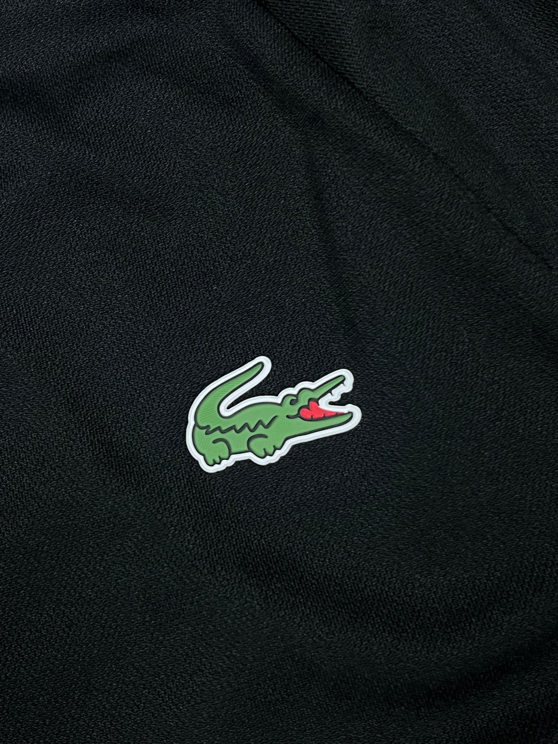 black Lacoste Nova Djokovic jersey {XL}