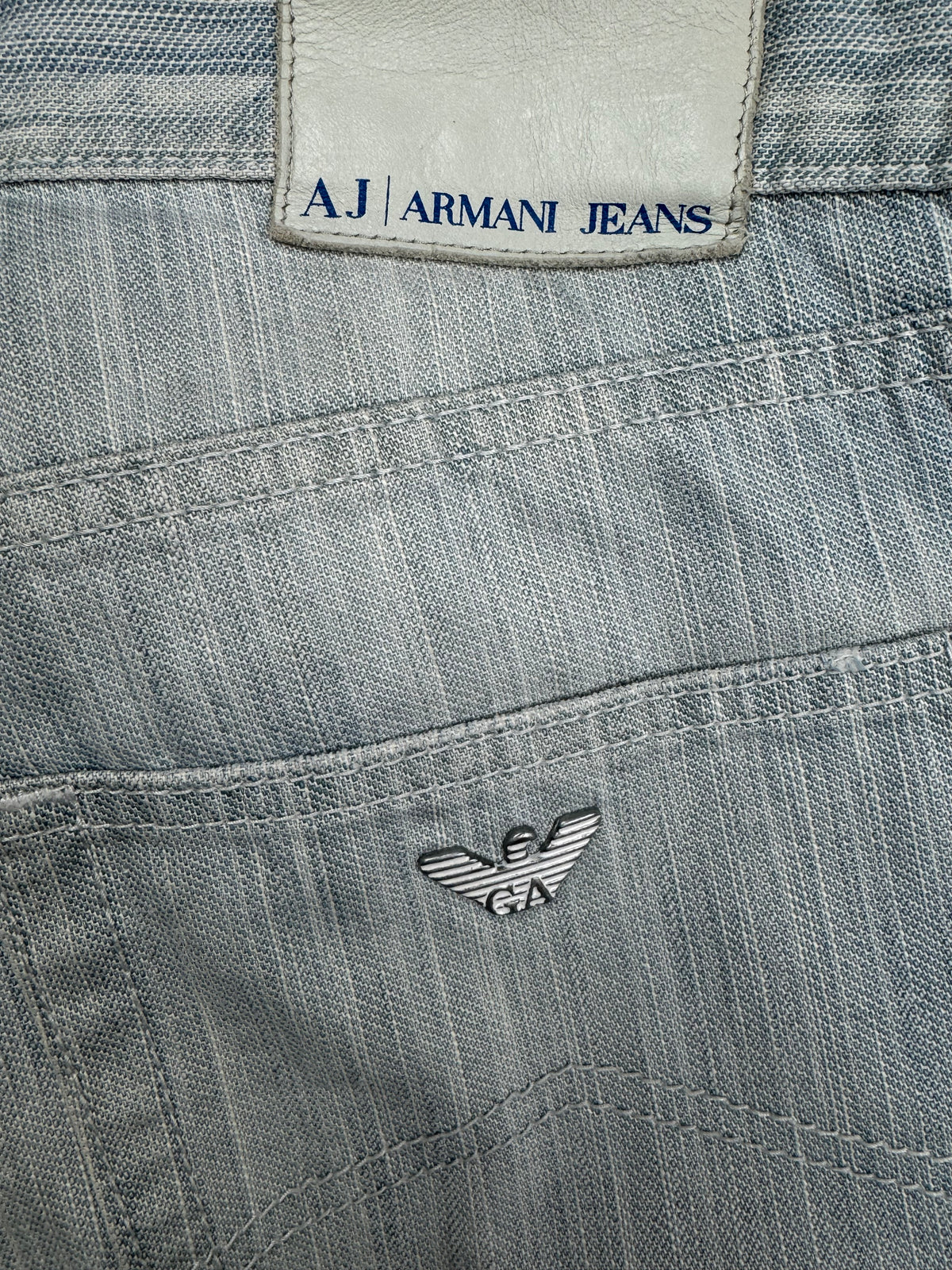 vintage Armani jeans {L}