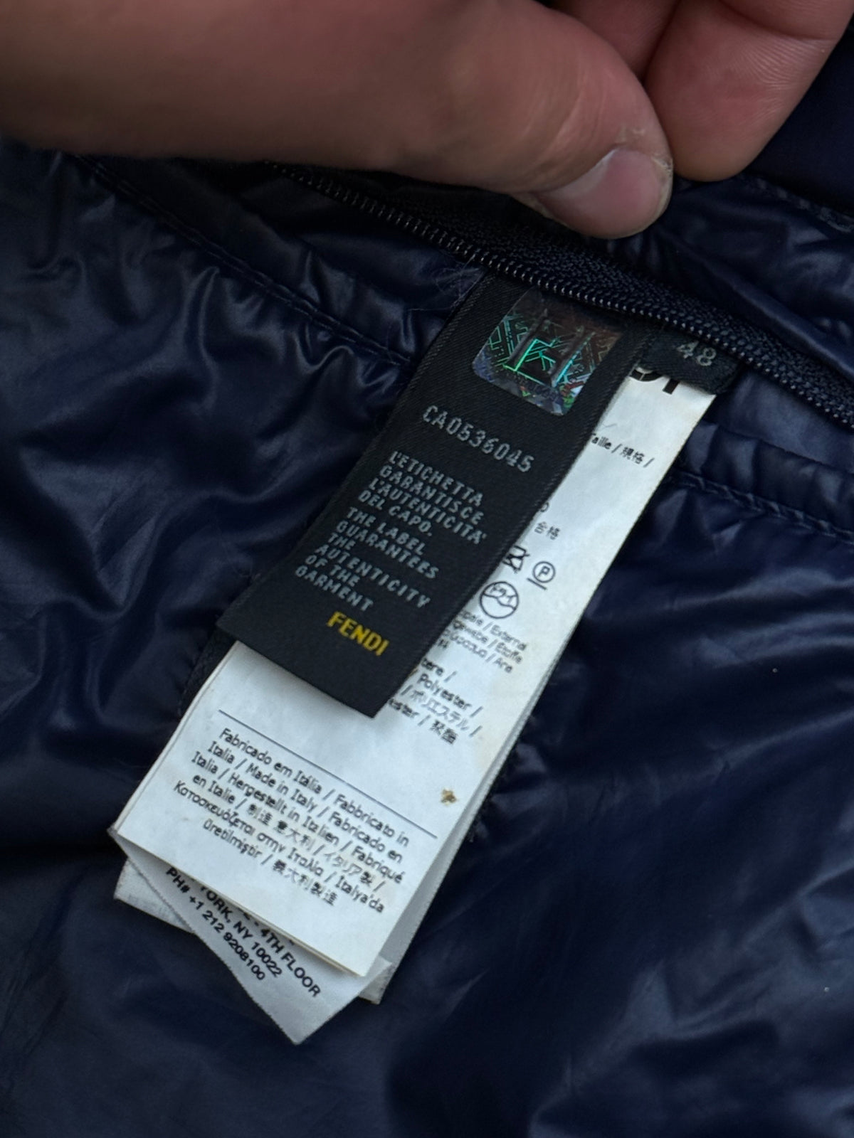 vintage Fendi quilted jacket {M}